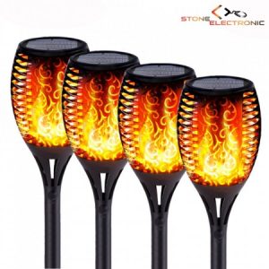 Set 4 torte solare cu efect de flacara - BL-XF-6017