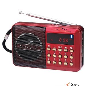 Radio Portabil cu Acumulator, Bluetooth, Cititor TF/USB, Radio FM, Afisaj, JOC - H011BT