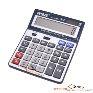 Calculator de birou Solar cu 12 Digits RSB – RD-1042L