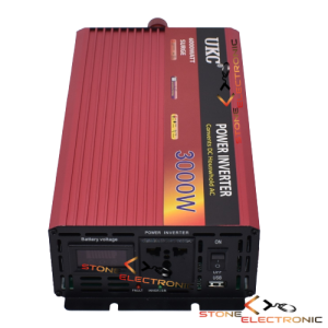 Invertor de tensiune UKC, DC/12V-220V/AC 3000W, Afisaj – AR-12V3000W