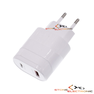 Incarcator telefon 2 Iesiri, 1-Usb QC3.0, 1 Type-C PD 5V/3.4A – ZK-07