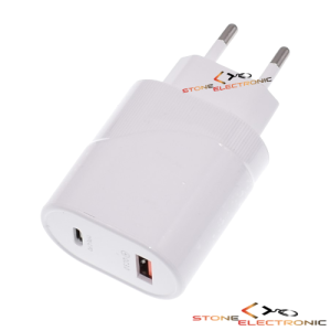 Incarcator telefon 2 Iesiri, 1-Usb QC3.0, 1 Type-C PD 5V/3.4A – ZK-08