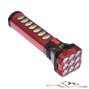 Lanterna cu acumulator si incarcare solara/Usb, Led SMD/COB 18W – HB-707-1