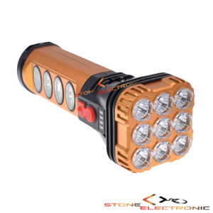 Lanterna cu acumulator si incarcare solara/Usb, Led SMD/COB 10W – HB-707-2