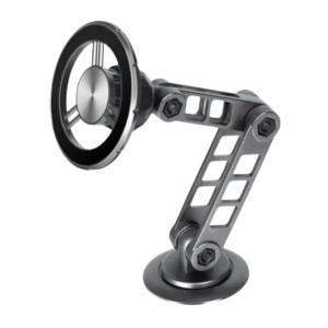 Suport Auto Stone® pentru Telefon, Brat Metalic din Aliaj Rezistent, Magnet Puternic, Universal, Montare pe Parbriz sau Bord, Rotire 360 grade