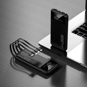 Power Bank 10.000mAh 66W Încărcare rapidă Ecran Digital pentru iPhone 15 16 Huawei, Xiaomi, Samsung