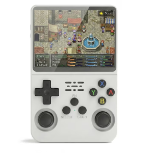 Consola retro portabila R36S 64GB cu jocuri, quad core Cortex-A53 1.5GHz, 1GB DDR3, IPS LCD 3.5" 640x480, 3500 mAh- R36S