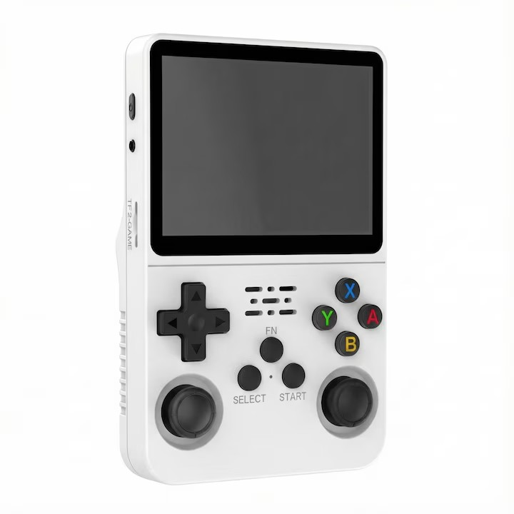 Consola retro portabila R36S 64GB cu jocuri, quad core Cortex-A53 1.5GHz, 1GB DDR3, IPS LCD 3.5" 640x480, 3500 mAh- R36S - imagine 2