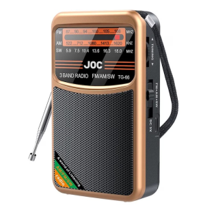 Radio Portabil | AM FM SW Stereo | USB-C Acumulator, Mufa Casti | Difuzor 3W | -TG-66