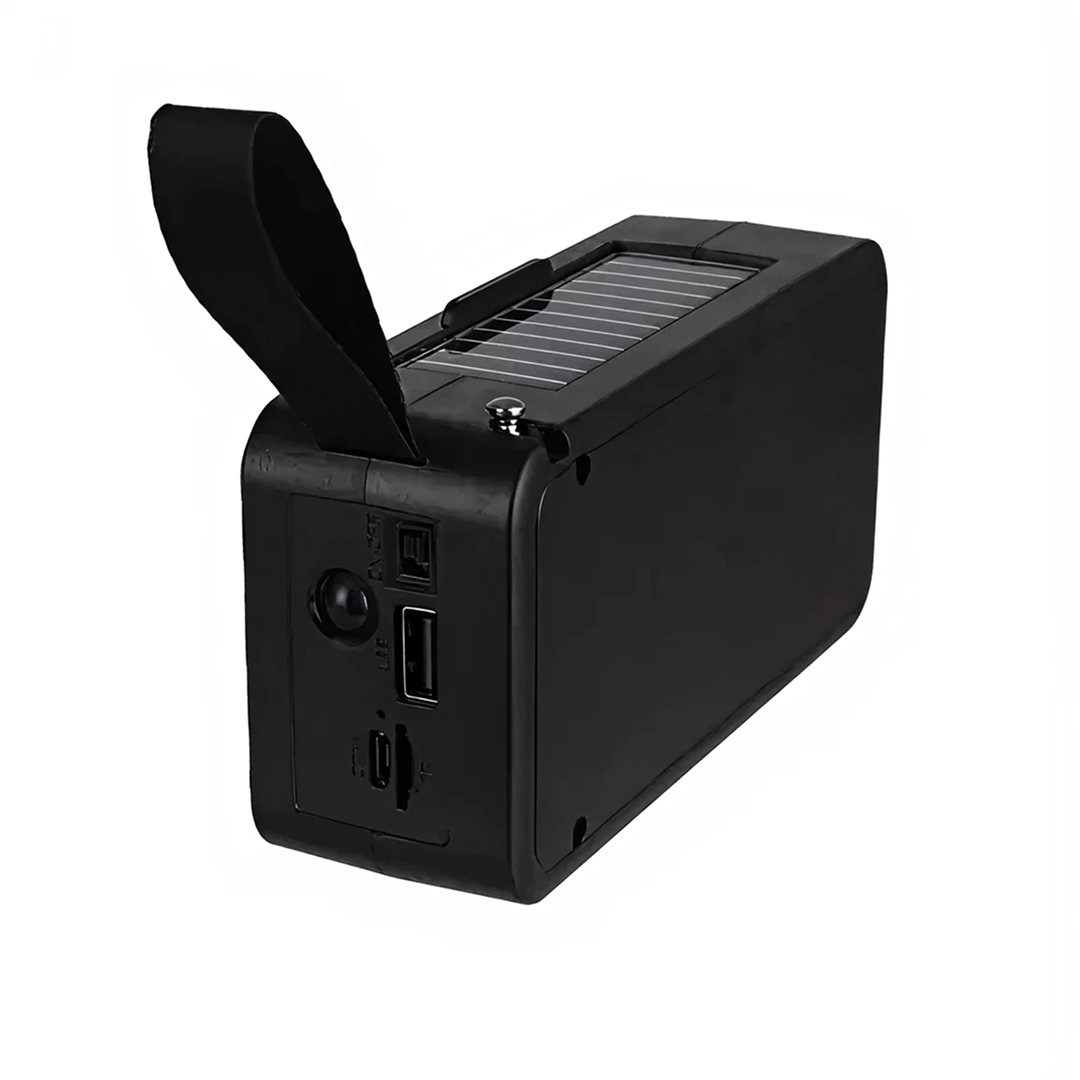 Boxa Portabila Cu Incarcare Solara | Bluetooth 5.1 | Radio FM | MP3 USB/TF - HF-6 - imagine 4