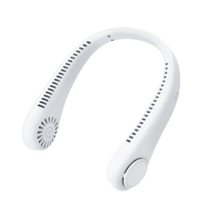 Ventilator Portabil pentru Gat | Fara Lame 360° | 64 Orificii Aer, 3 Viteze, USB, Maini Libere -HL1