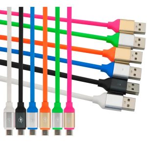 Cablu USB 2.0 la Micro-Usb, 1.2m multicolor - JXL-432